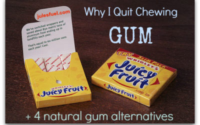 Why I Quit Chewing Gum + 4 Natural Breath Fresheners