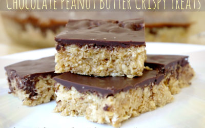 Chocolate Peanut Butter Crispy Treats (Dairy & Gluten Free)