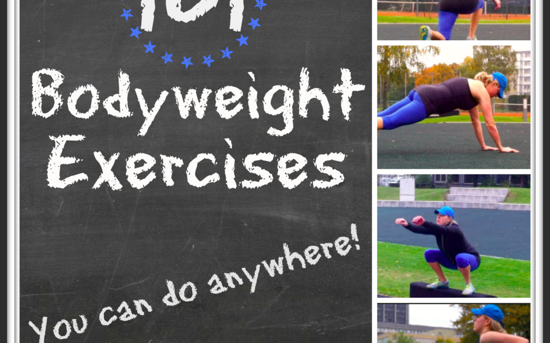 101 Bodyweight Exercises You Can Do Anywhere