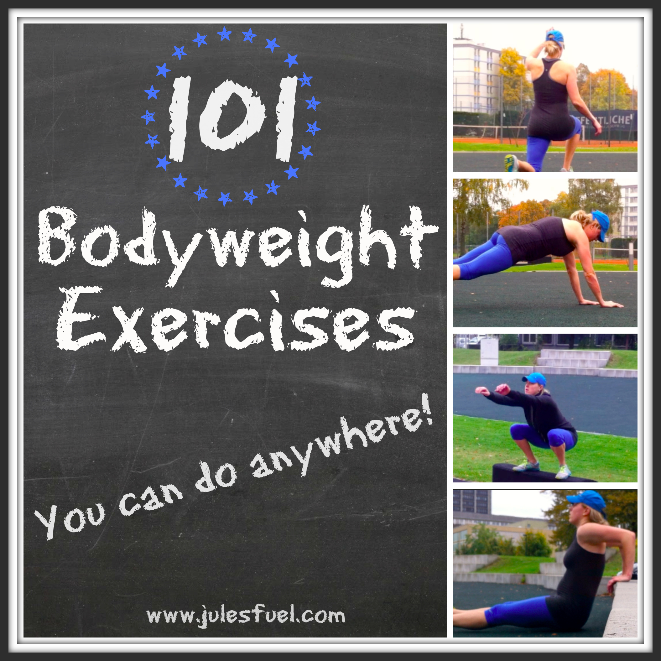 101 Bodyweight Exercises You Can Do Anywhere - Jules' Fuel