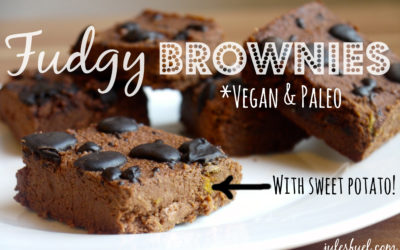 Fudgy Vegan & Paleo Brownies